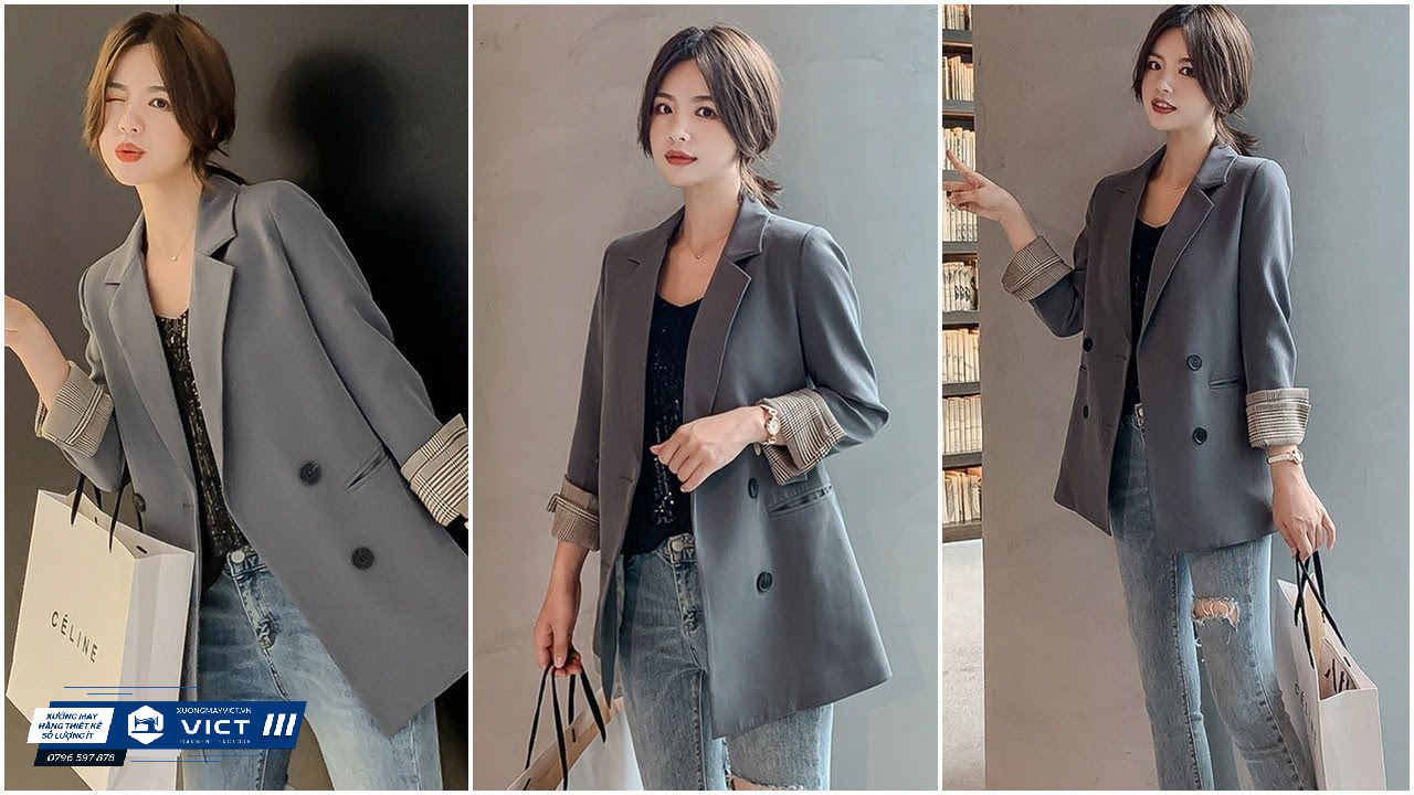 Áo khoác blazer là item thời trang hoàn hảo cho mùa đông